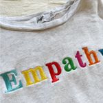 The Mayfair Group Empathy White Sweatshirt One Size Size undefined Photo 2