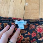 Onyx Sundance Black Cordelia Bloom Cotton Henley Thermal Top floral Photo 3