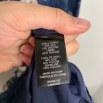 Rebecca Taylor Magnolia Silk-Blend Maxi Dress Womens Small Blue Floral Photo 14