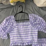 English Factory Purple Gingham Set Photo 4