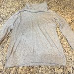 Loft  Light Gray Cowl Neck Sweater Photo 0
