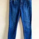 Paige Verdugo Ankle Jeans Boise Blue Womens Size 30 Distressed Hem Crop Photo 0