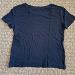 Aeropostale Women's Black T-Shirt  t shirt women xs black OG Tee Perfect Crew Photo 8