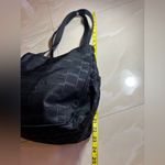  diaper bag black stamped Laura Ashley everywhere with 2 pockets Photo 10