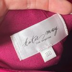 Katie May  Pink One Shoulder Cut Out Back Edgy Maxi Dress Magenta Pink Medium Photo 7
