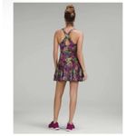 Lululemon  Court Crush Dress Vivid Floral Tennis Pickleball Golf Preppy Womens 10 Photo 2