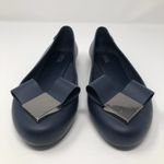 Melissa 's Space Love Blue Jelly Flats Navy Blue Photo 2