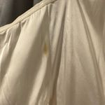 Parker BLACK Roxanne Strapless Dress Womens 16 Off White Satin High Low Gown Photo 9