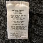 Joie Jamilee Gray Yak Wool Knit Faux Fur Collar Women’s Cárdigan Sweater Small Photo 11