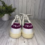 VEJA Womens Size 37 US 6 Magenta White Sneakers Photo 3