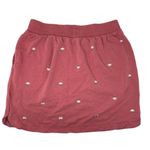 Summersalt  The Softest French Terry Skirt in Faded Rose Floral Medium Photo 2