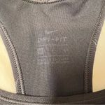 Nike  Dri-fit Swoosh Sports Bra Black size small Photo 5