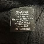 Misook  Straight Wide Leg Pants Womens Medium Black High Rise Pull On Stretch Photo 9