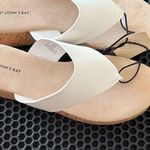 st. john's bay  Women's Cream Sandals Photo 2