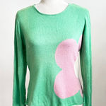 Vintage Y2K Green Flower Top Retro 2000s Coquette Fairycore Soft Girl Large Photo 0