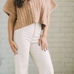 These Three Boutique Beige Leather Pants Photo 1