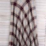 Brooks ADDITIONS Vintage 70's Wool Blend Pleated Plaid Skirt-7 Photo 0