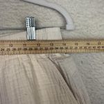 Madewell  Pants Womens Small White Cotton Gauze Pull On Casual Beachy Comfy Photo 9