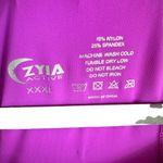 Zyia Purple Sleeveless Lightweight Nylon Sheer Mesh Workout Tank Top Size 3X: Photo 3