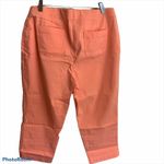 Style & Co Peach Stretch Capri Medium Pull On Style Photo 3