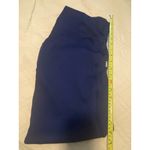 Lands End Coastal Sprit Textured Mini SWIM skort Skirt Rock Blue Sz 16 NWTS Photo 13