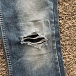 Silver Jeans New  Blue Distressed AIKO Jeans 27x33 Photo 6