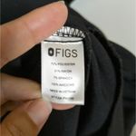 FIGS  Casma Three-Pocket Scrub Top in Black Short Sleeve Medical Women's XL Photo 4