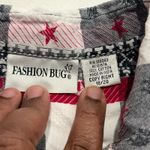 Fashion Bug Vintage  Women‎ 18/20 American Stars Full Zip 4th of July Black Shirt Photo 4