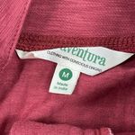 Aventura Clothing McIntyre 1/4 Zip Embroidered Pullover, Earth Red, Med Photo 3