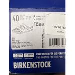 Birkenstock Uji Shine Slide Sandal New Beige Narrow Size 9 US / 40 EU New $160 Photo 4