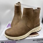 Khombu NEW  Women's Size 7 Brown Dusk All-Weather Water Repellent Boots Photo 0