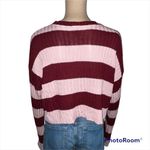 Rue 21 striped cropped sweater Photo 3