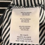 Jones New York  Grayish/Black Stripe Top‎ Size Medium Photo 7