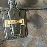 Coach : Black Signature Taylor Op Art Alexis Carry-All Tote (F25501)- flaws Photo 2