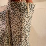 Lush Clothing Lush White and Green Patterned Fabric Photo 2