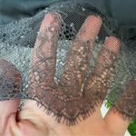 Victoria's Secret Victoria’s Secret grey lacy satin lounge pants, lightweight, highwaist, size S Photo 3