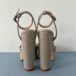 Antonio Melani x Born on Fifth Liv Metallic Glitter Closed Toe Platform Heels Photo 5