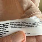 Eileen Fisher  XL Organic Cotton Basic Cap Sleeve T-Shirt Light Pink Classic Photo 2