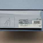 Prada Metallic Silver Platform Slingeback Strappy Straps Heel Sandals Size 39.5 Photo 5