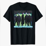 New! Backstreet Boys Yes, I’m Single, Now is your Chance Black Short Sleeve Top Size L Photo 0
