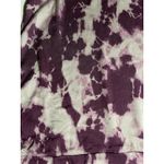 Torrid  Womens Kimono Wrap Cardigan Size 1/2 Purple Tie Dye Washed Cocoon Open Photo 5