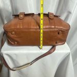 Samsonite Travel/Messenger Bag Brown W/ Gold Accents Unisex 1970’s Vintage Photo 7