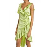 CINQ A SEPT Women's Petunya Silk Prickly V Photo 12