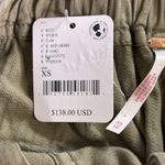 Free People Tahiti Cargo Pants Utility Pocket Smocked Rope Tie Dried Herb XS NEW Photo 8