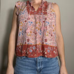 Gypsies & Moondust  Boho Multicolor Tank Size Small Photo 0