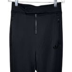 Adidas Pants Womens Small Black Blue Version Tight Fit Leggings HK7242 Workout Photo 2