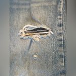 Garage Jambe Large Wide Leg Distressed Light Wash Jeans Size 5/27 Photo 6