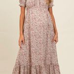 Pinkblush Floral Maxi maternity Dress  Photo 0