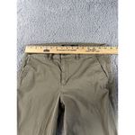 Lauren Ralph‎ Lauren Chino Pants Womens 6 Flat Front Green Photo 4