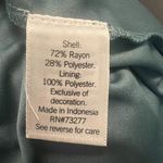 Nine West Teal  Patterned Short Sleeve Dress Photo 3